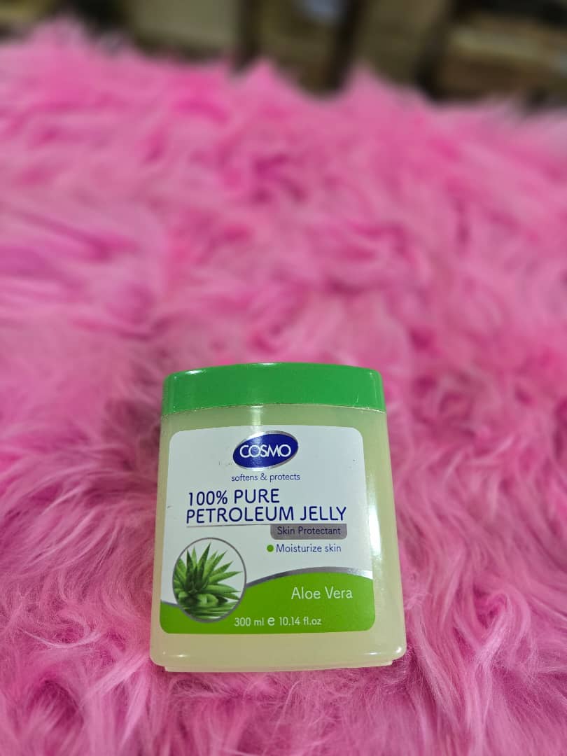 300 ml COSMO 100% Pure Petroleum Jelly with Aloe Vera