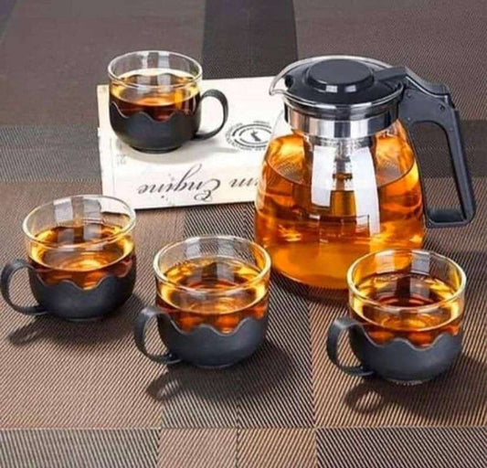 5-Set Coffee Jug and Cups