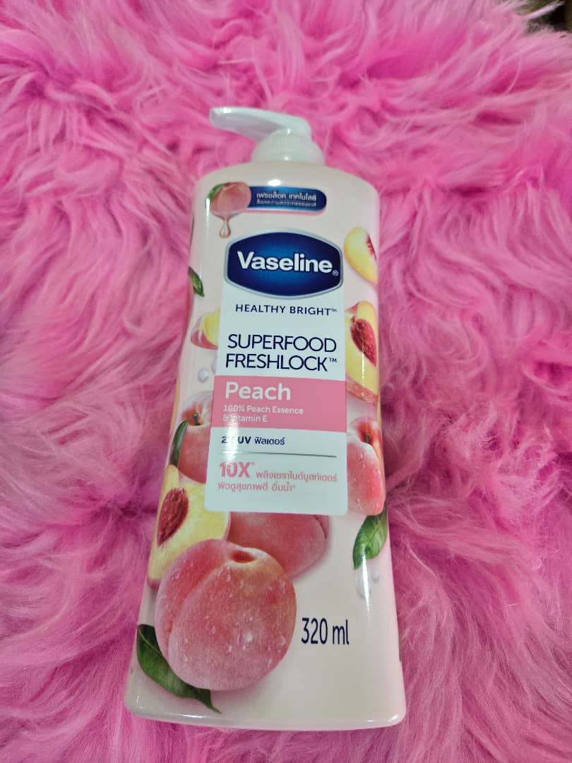 500ml VASELINE Peach Superfood Freshlock