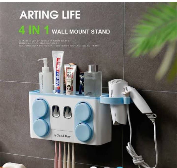 Toothpaste organizer