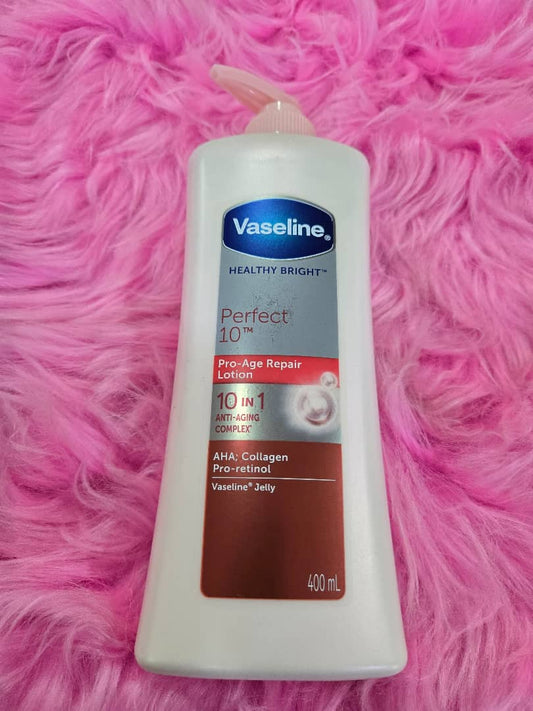 400 ml VASELINE Healthy Bright Perfect 10 Pro-Age Repair Lotion