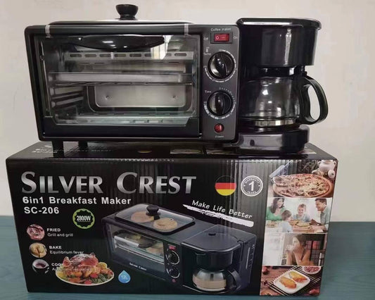 SILVER CREST 6-In-1 Breakfast Maker