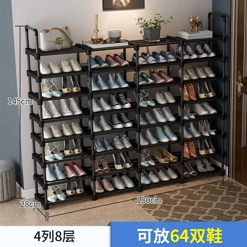 4-Tier 8-Layer Quality Shoe Rack