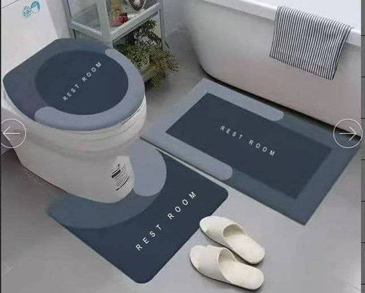 Innovative 3-in-1 Silicone Bathroom Mat