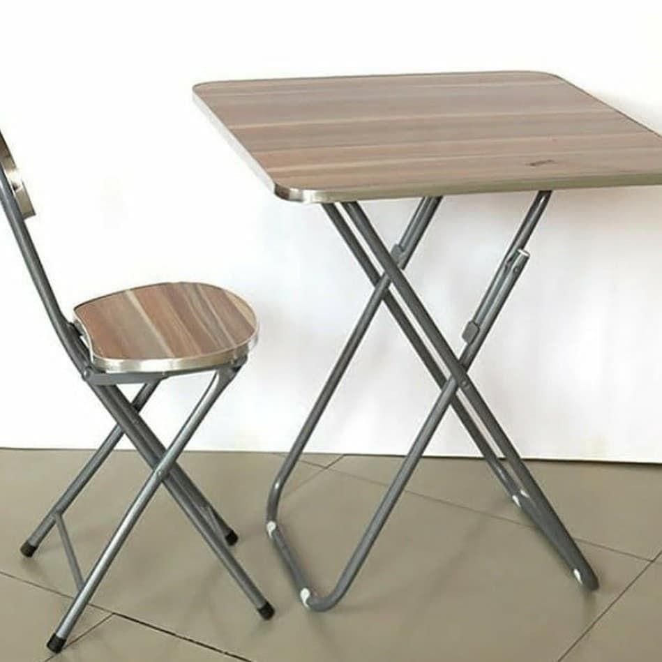 Foldable Reading Chair and Table Set