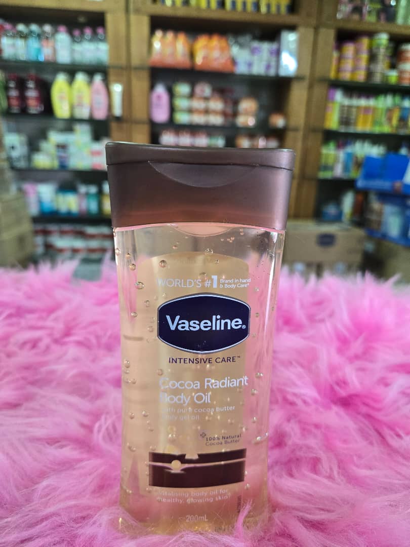 200ml VASELINE Cocoa Radiant Body Oil