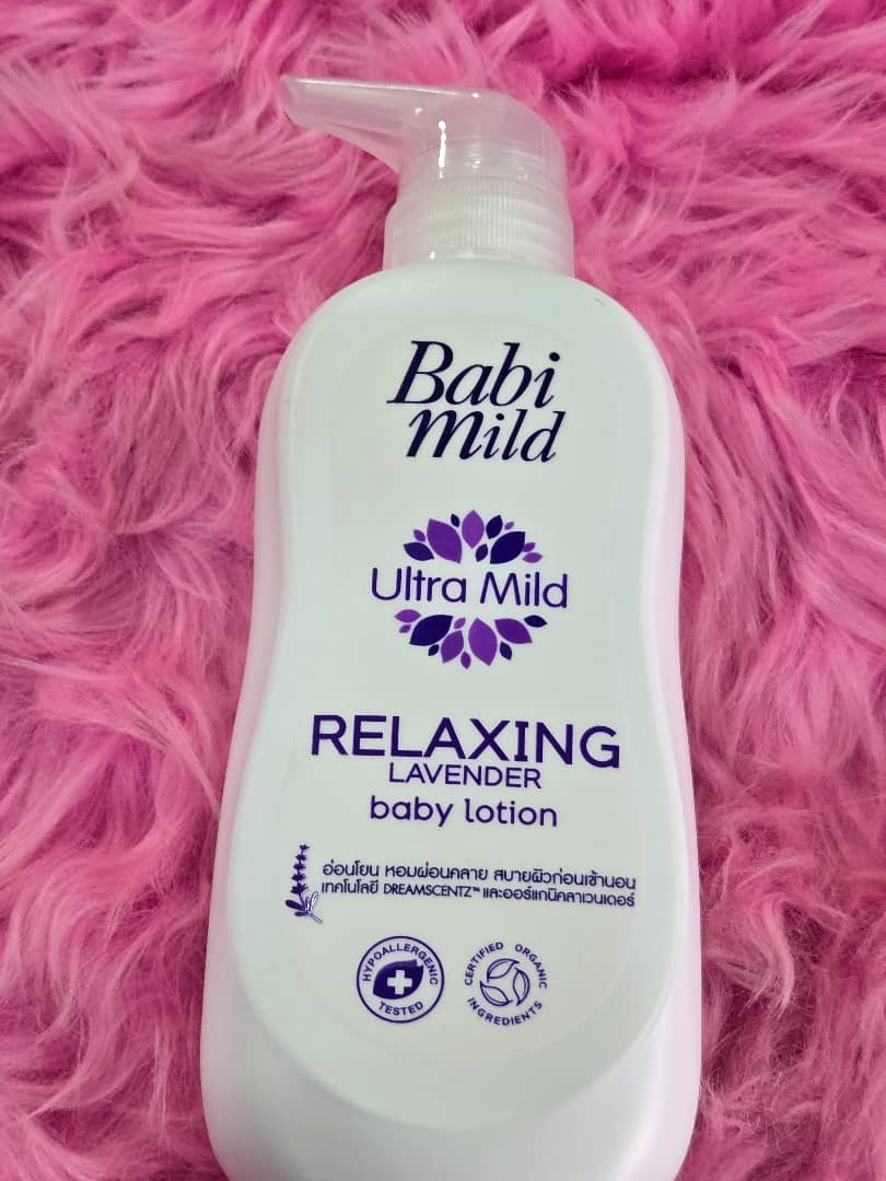 BABI Mild Ultra Mild Relaxing Lavender Baby Lotion