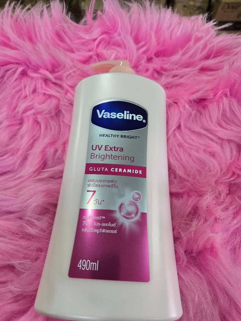 490ml VASELINE UV Extra Brightening