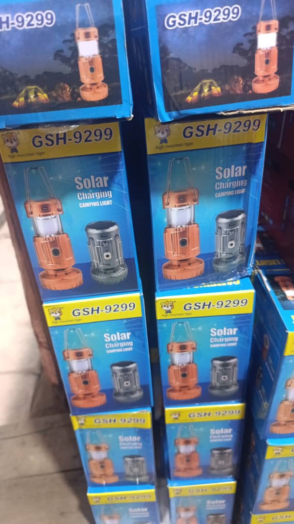 Solar-Powered Camping Light