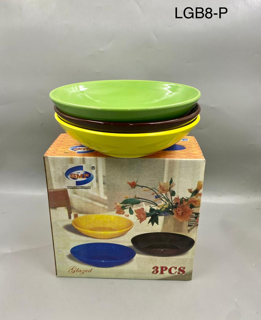 SMP 3-Pcs Color Mix Bowl