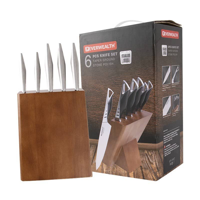 6pcs quality knife set